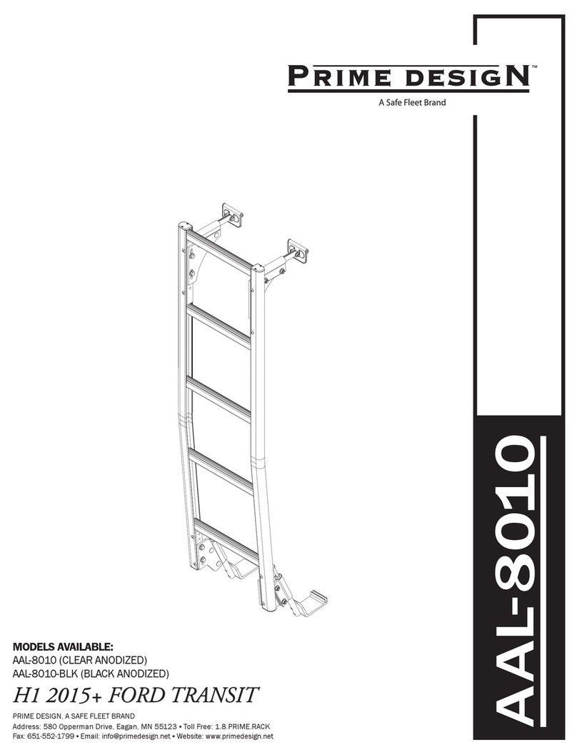 Safe Fleet PRIME DESIGN AAL-8010 Assembly instructions