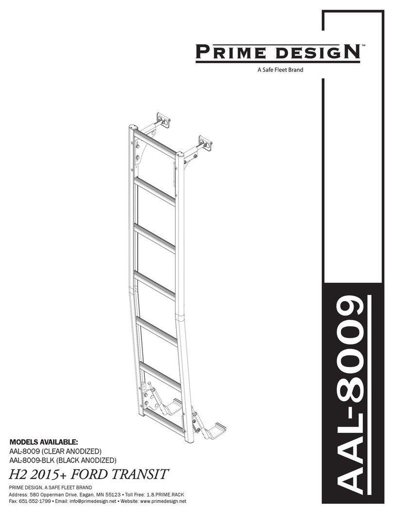 Safe Fleet PRIME DESIGN AAL-8009 Assembly instructions