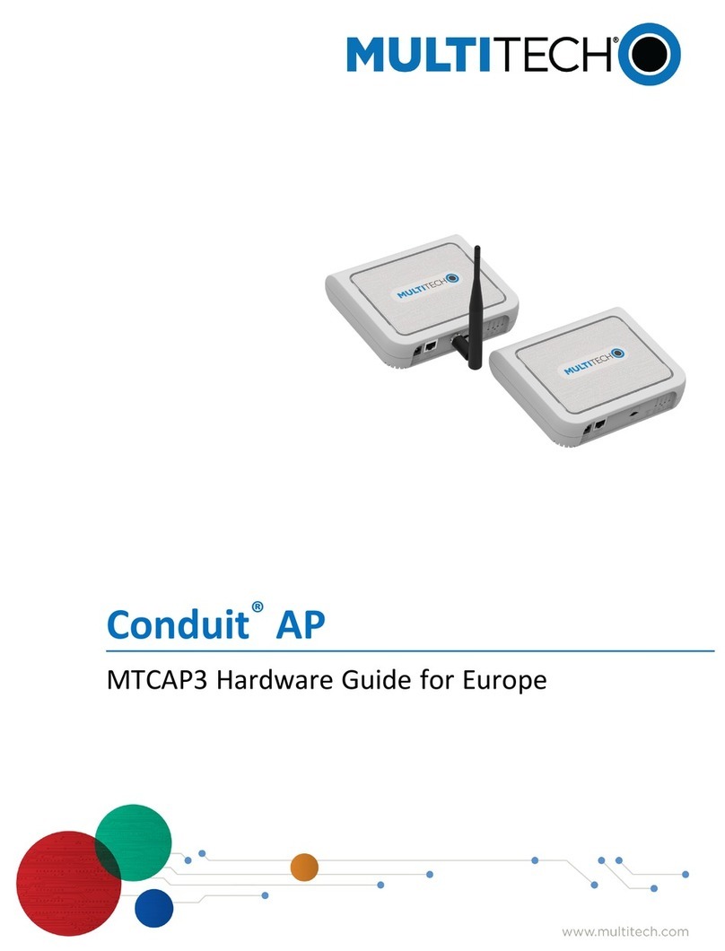 Multitech Conduit AP 300 Series Hardware guide