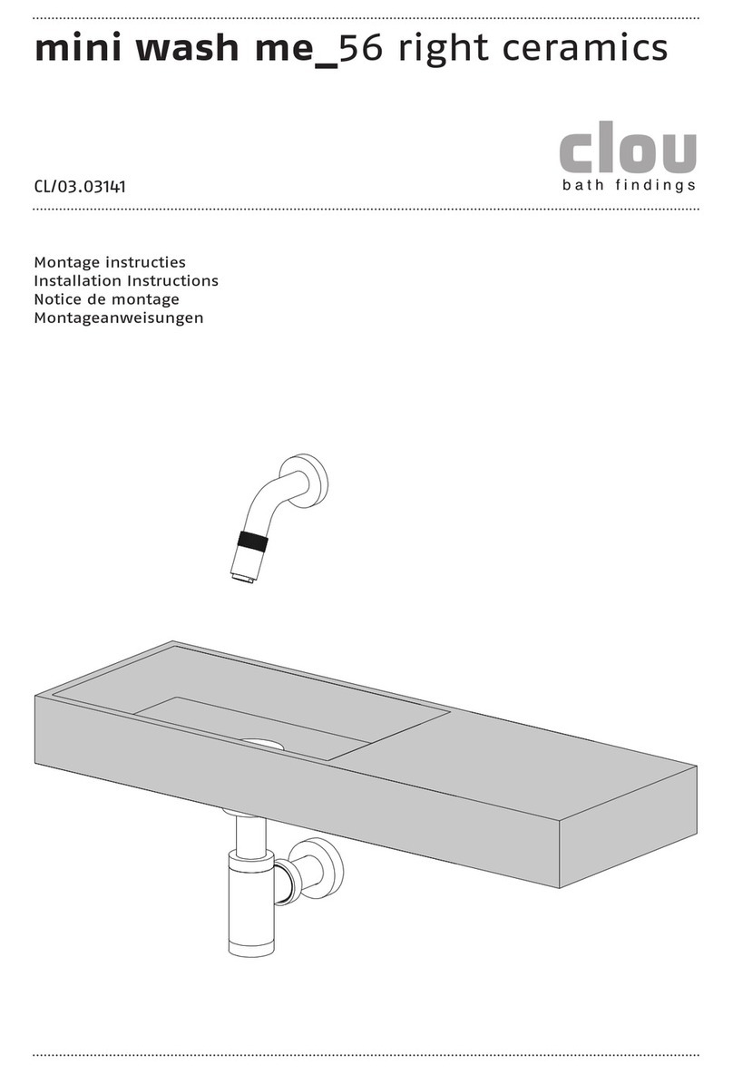 Clou mini wash me 56 User manual Clou mini wash me 56 User manual