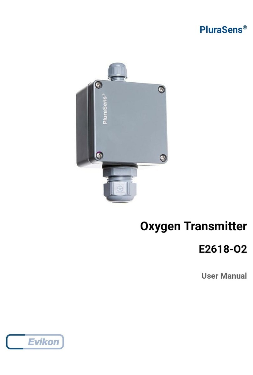 Evikon PluraSens E2618-O2 User manual Evikon PluraSens E2618-O2 User manual