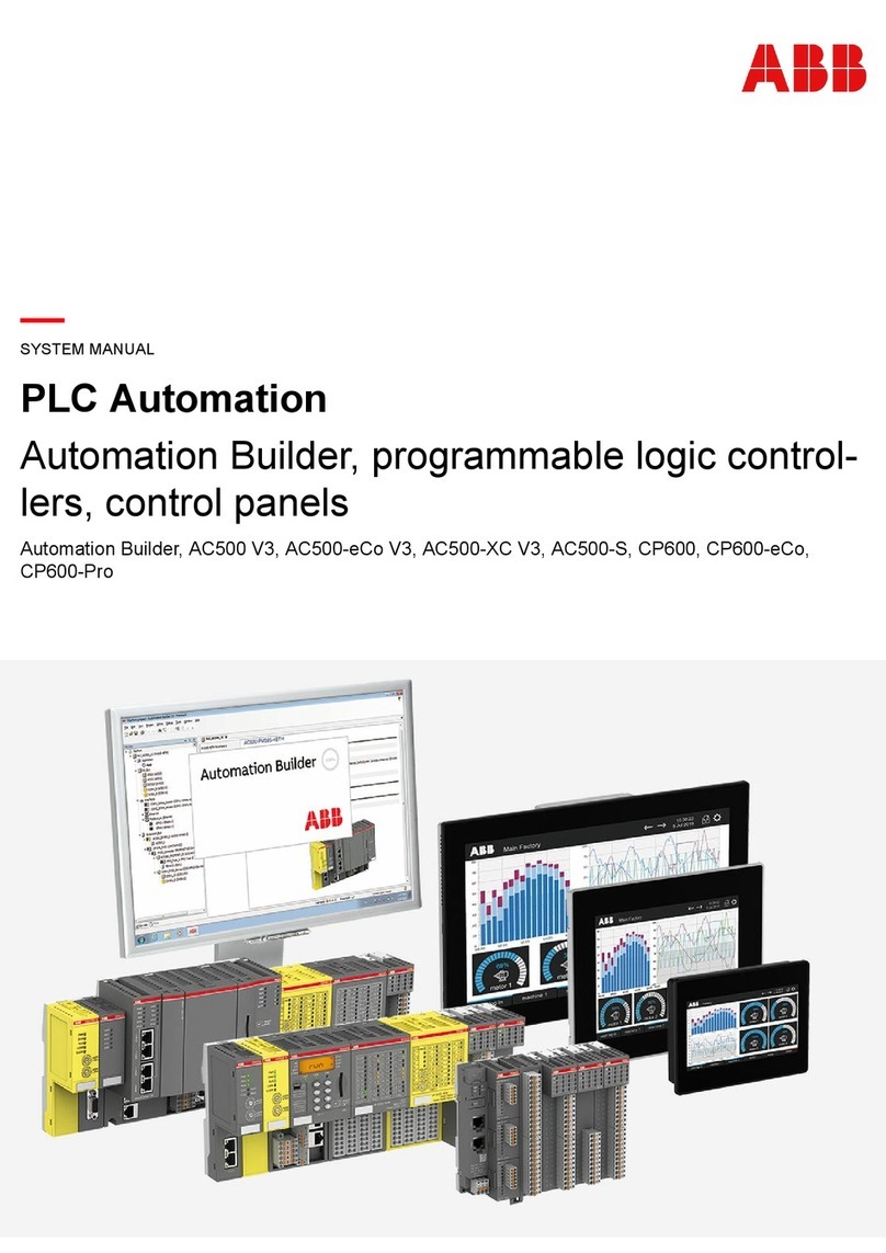 ABB AC500 V3 System manual