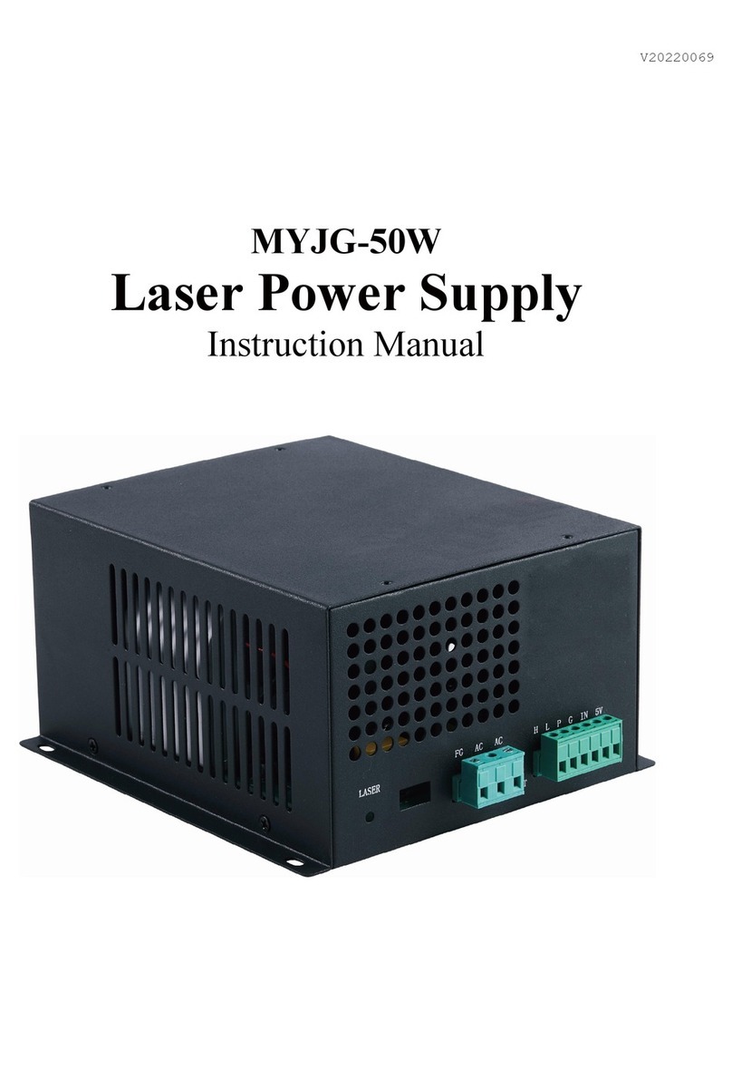 Omtech MYJG-50W User manual
