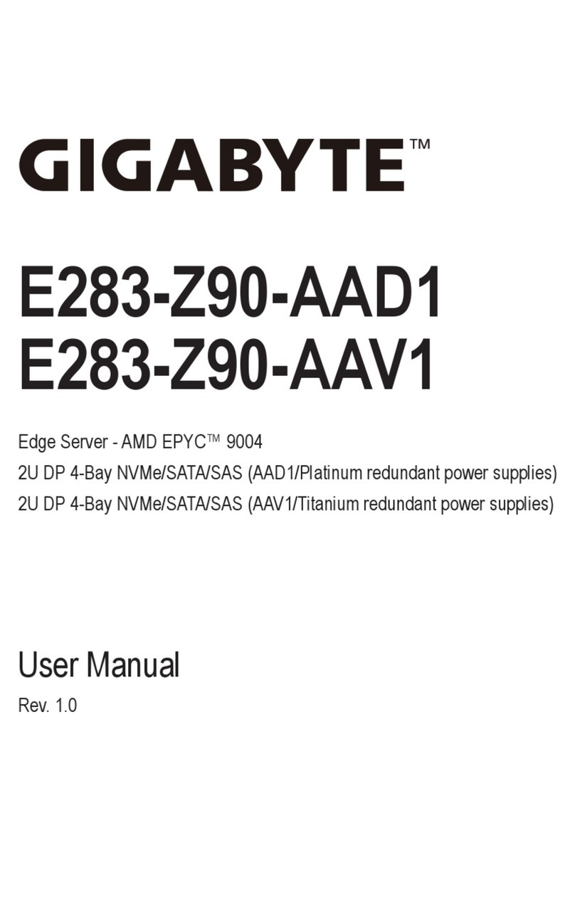 Gigabyte E283-Z90-AAV1 user manual