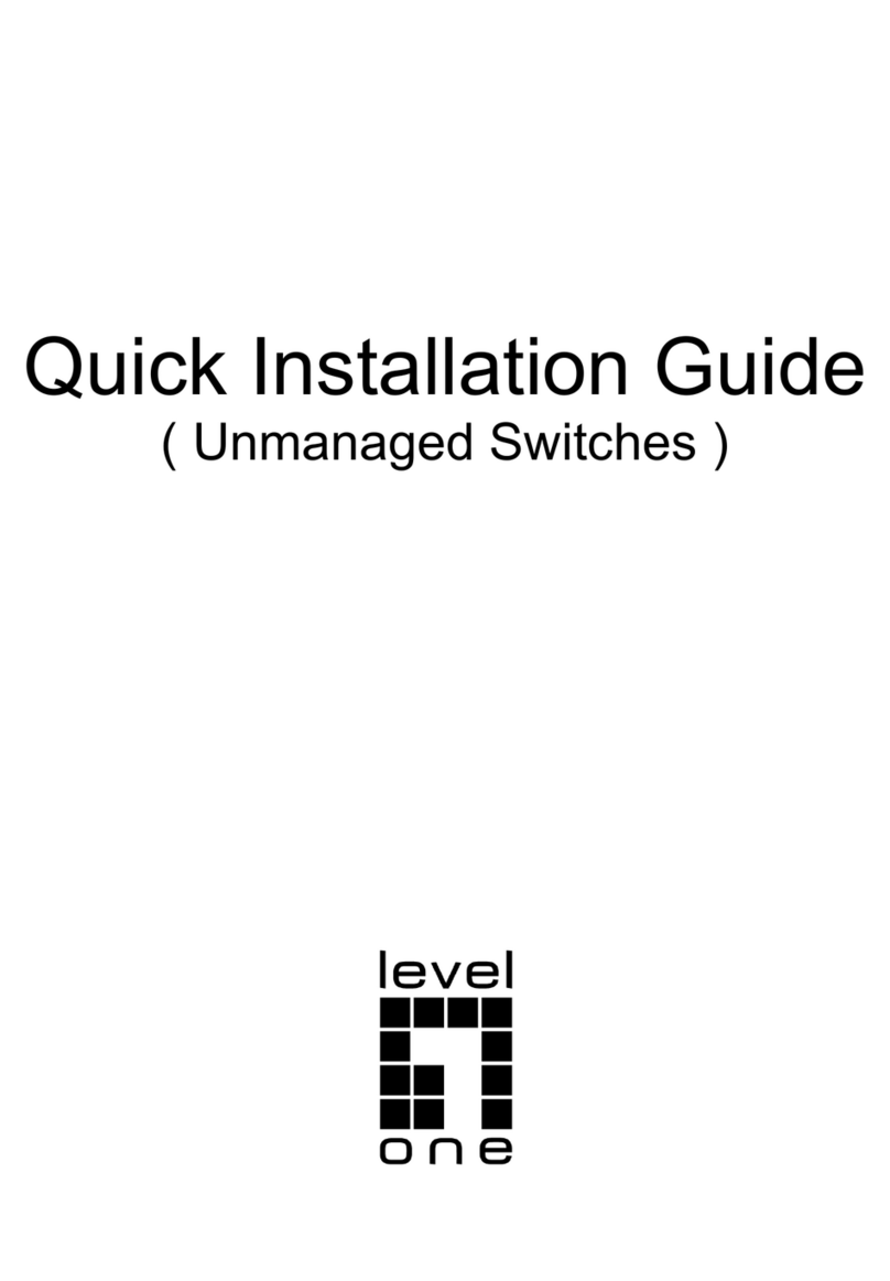 LevelOne GTU-5211 User manual