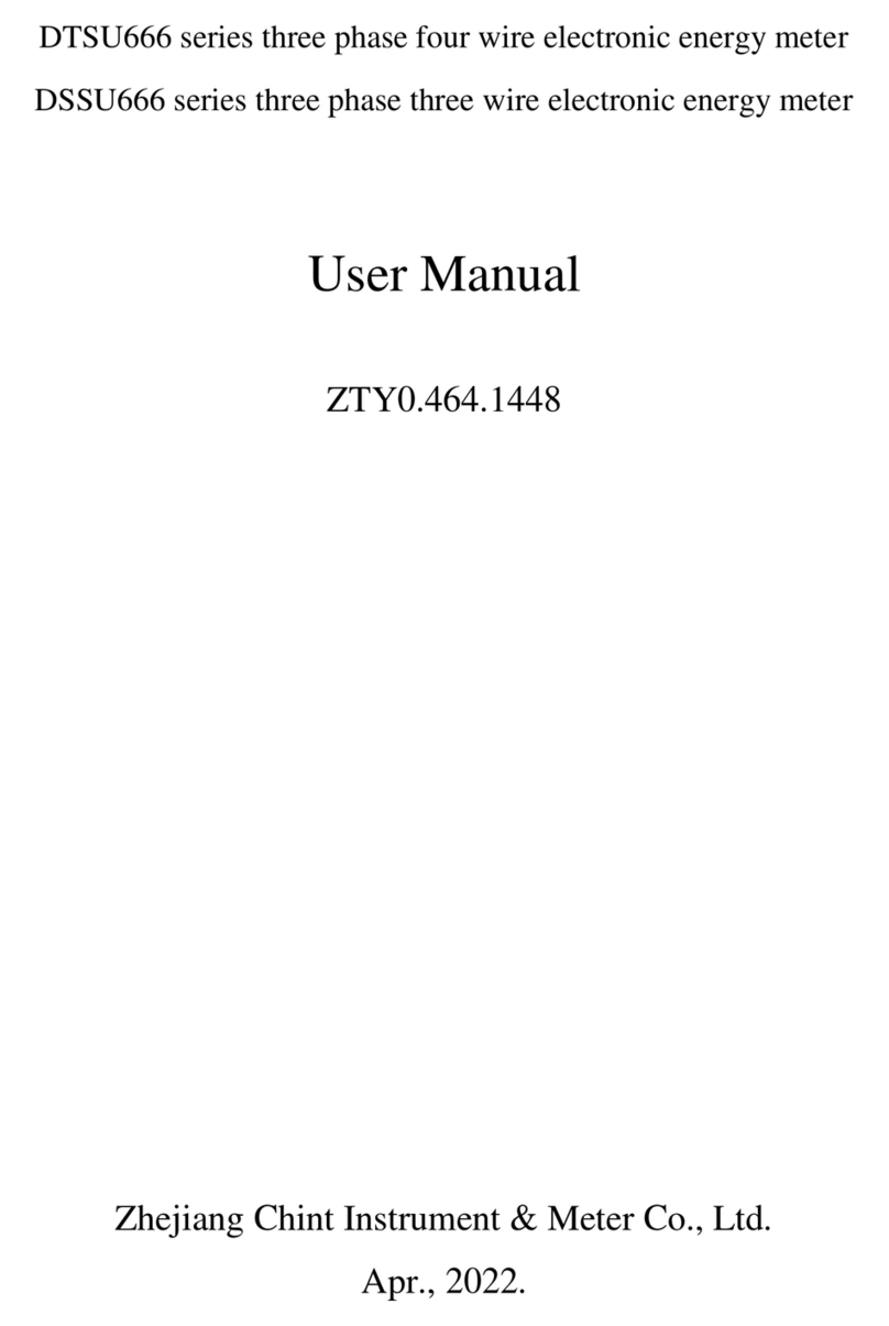 CHINT DTSU666 Series user manual