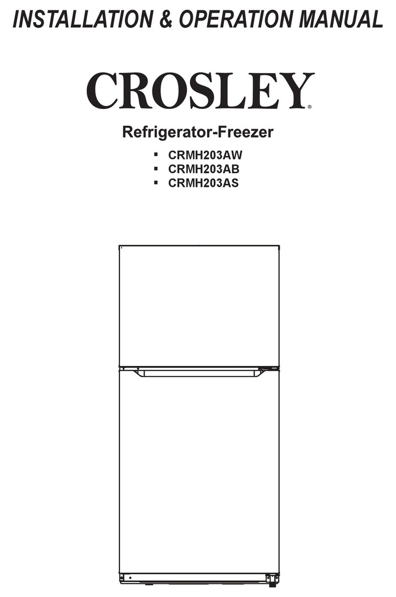 Crosley CRMH203AW Owner's manual