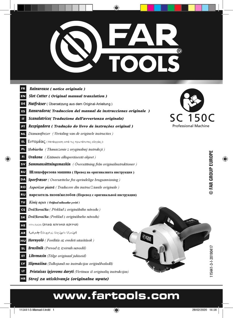 Far Tools SC 150C User manual