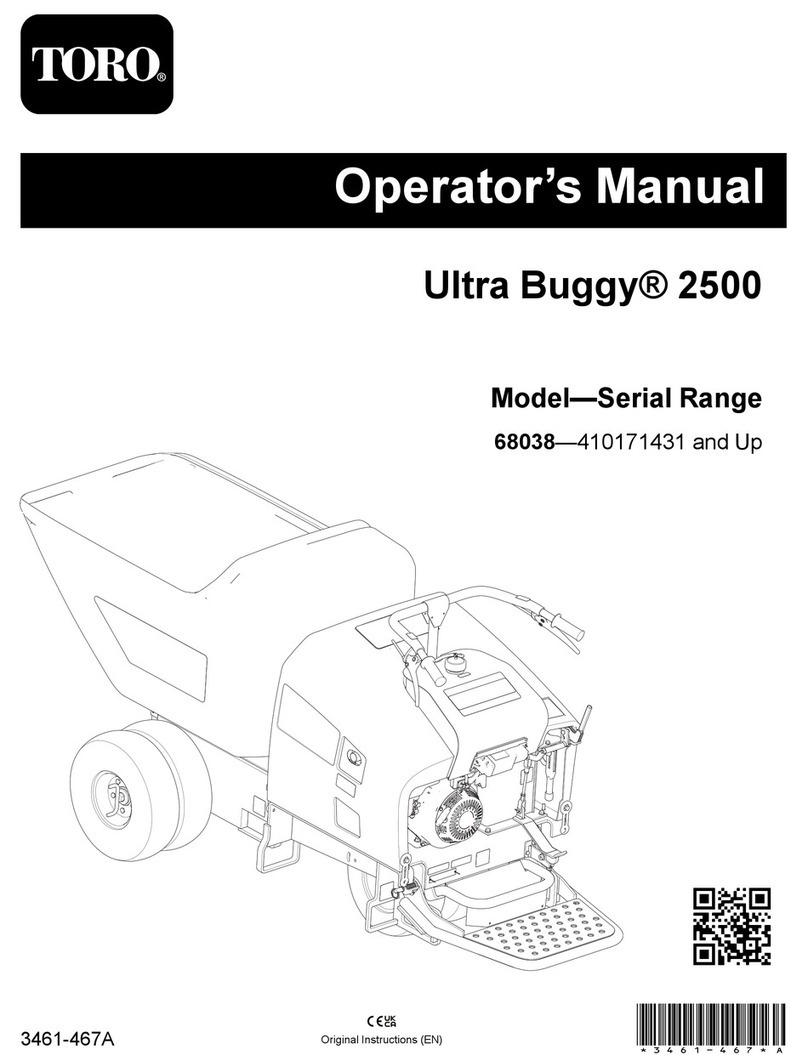 Toro Ultra Buggy 2500 Operator's manual