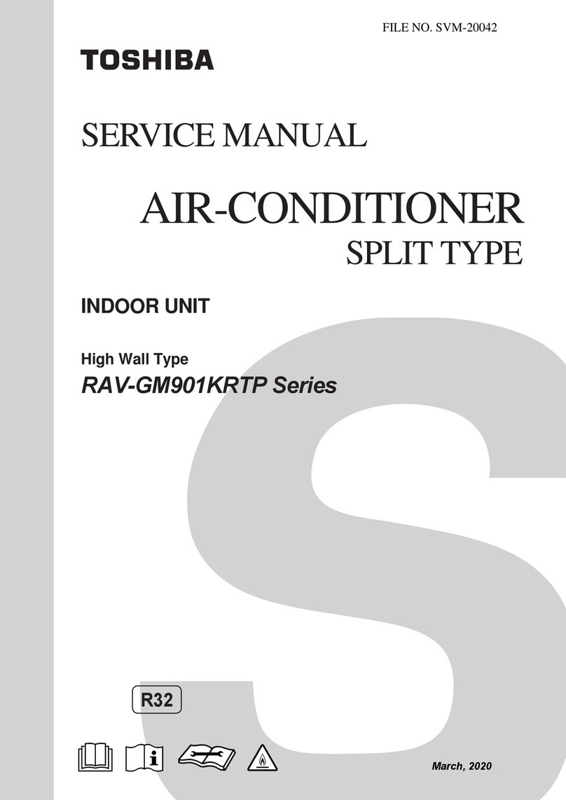 Toshiba RAV-GM901KRTP Series User manual Toshiba RAV-GM901KRTP Series User manual