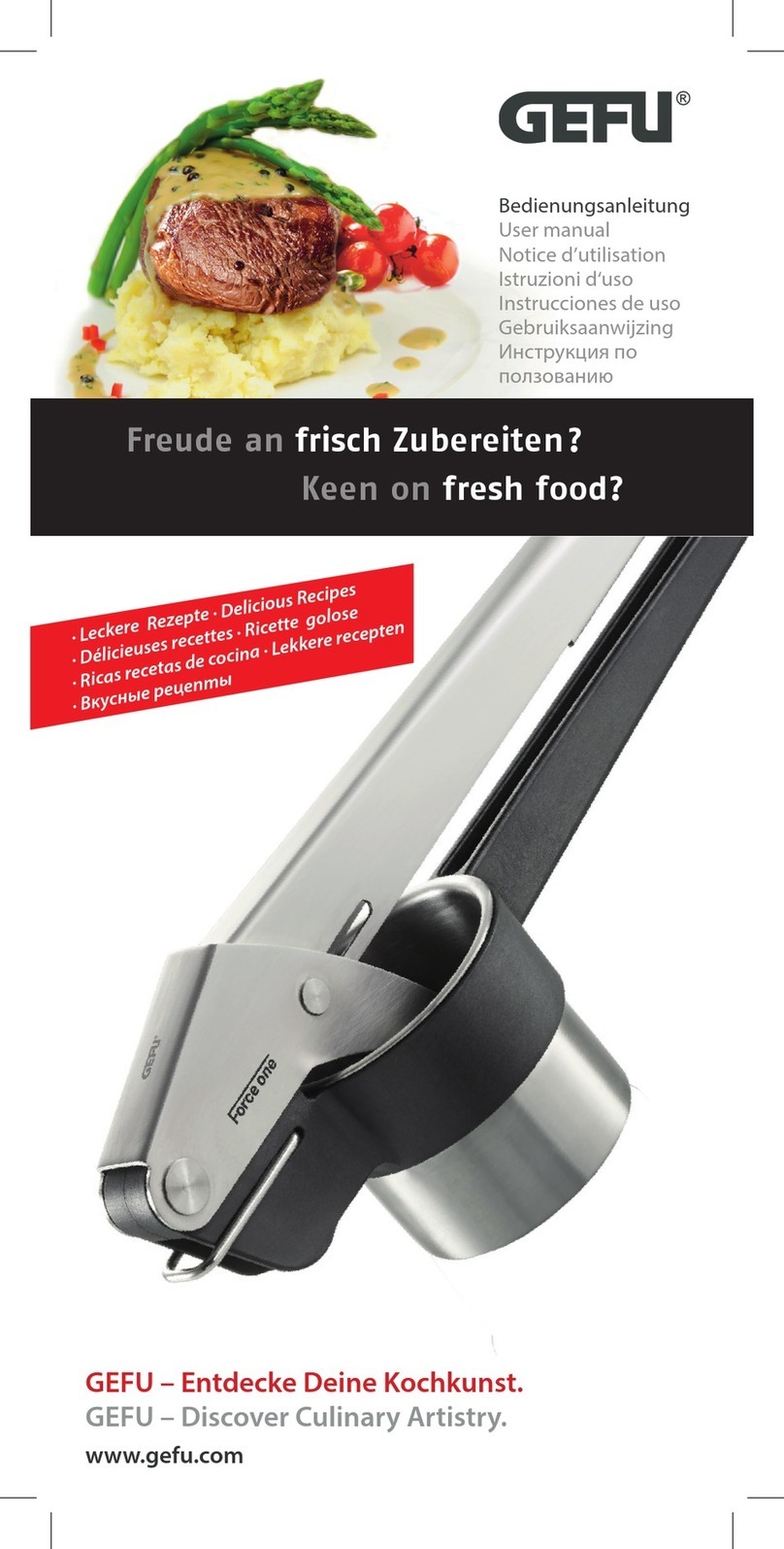 Gefu 13110 User manual