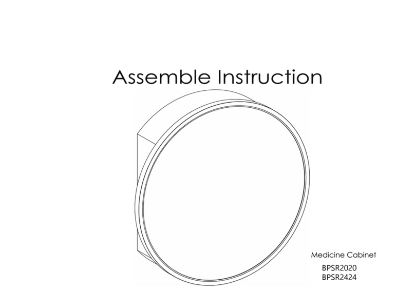 LOWE'S BPSR2020 Assemble Instruction