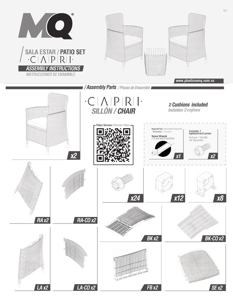 MQ CAPRI Assembly instructions