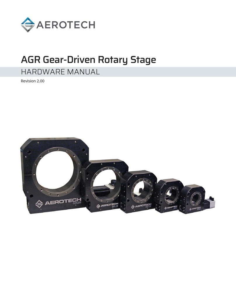 Aerotech AGR50 Hardware manual