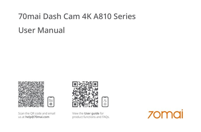 70mai A810 Series User manual