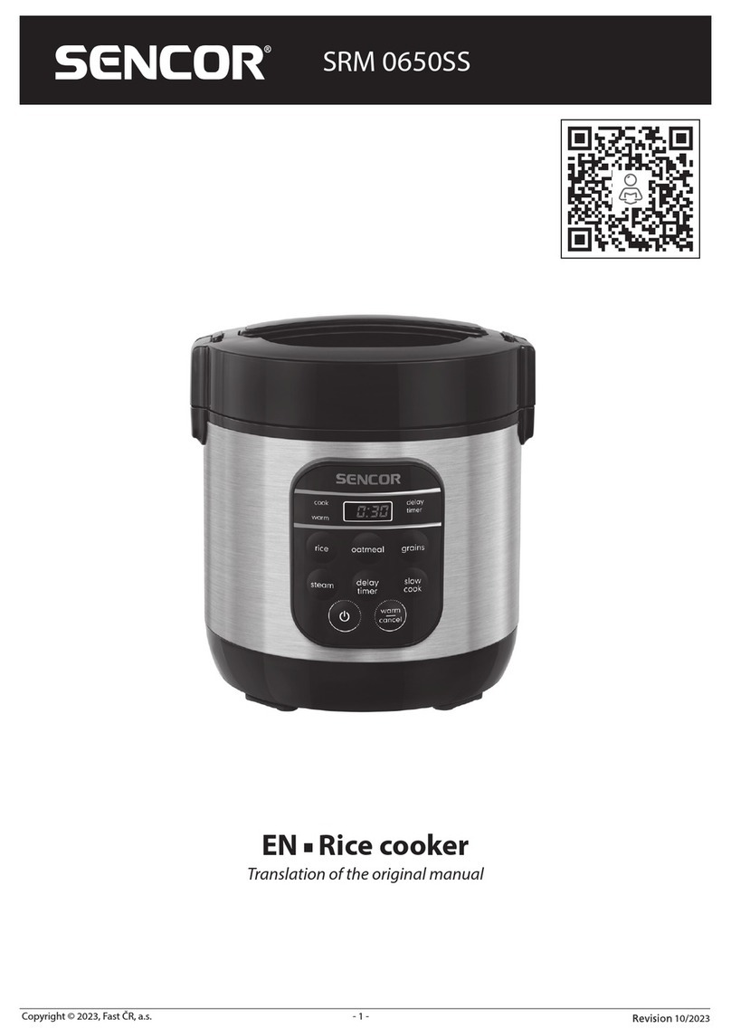 Sencor SRM 0650SS Translation of the original manual
