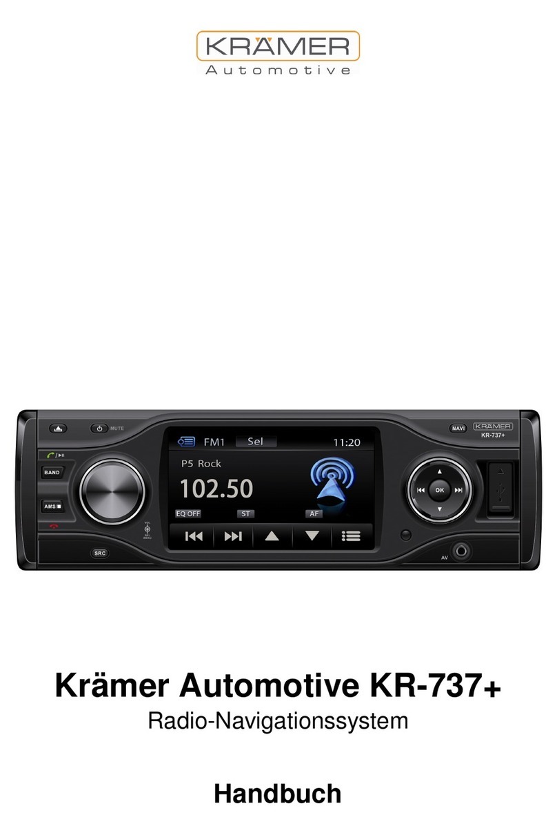 Kramer Automotive KR-737+ manual