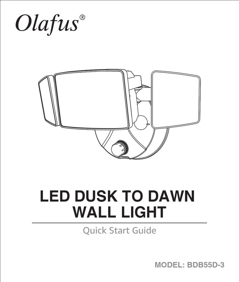 Olafus BDB55D-3 quick start guide