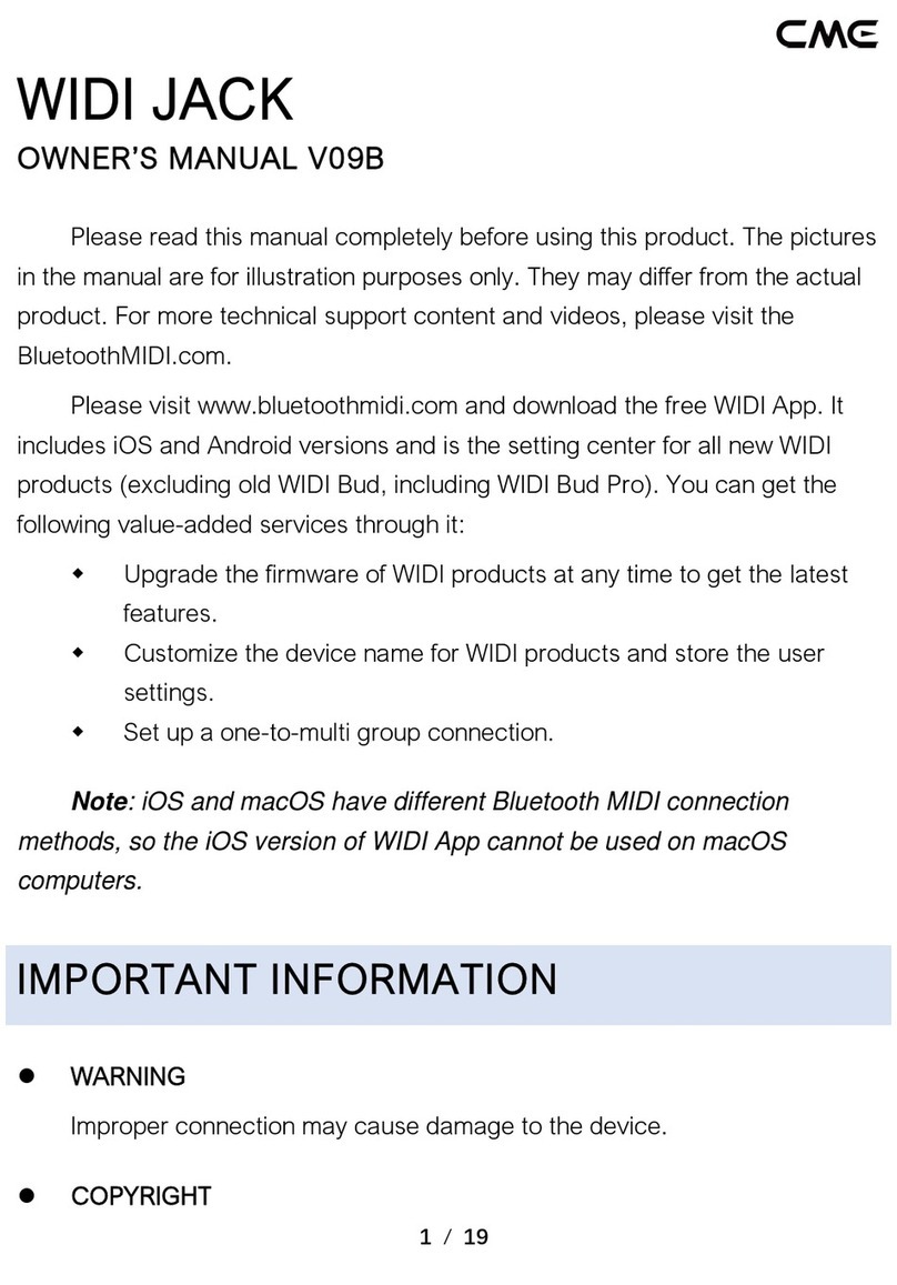 C-me V09B User manual