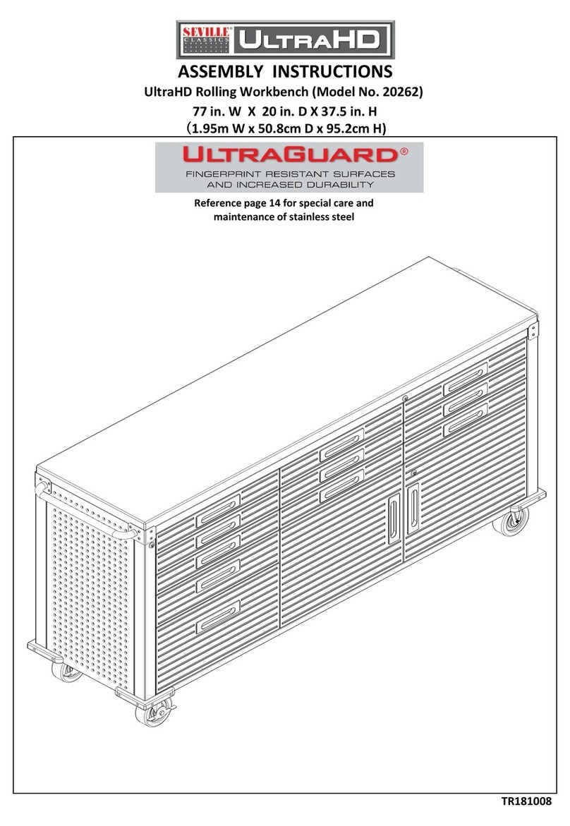 Seville Classics UHD20262B Assembly instructions