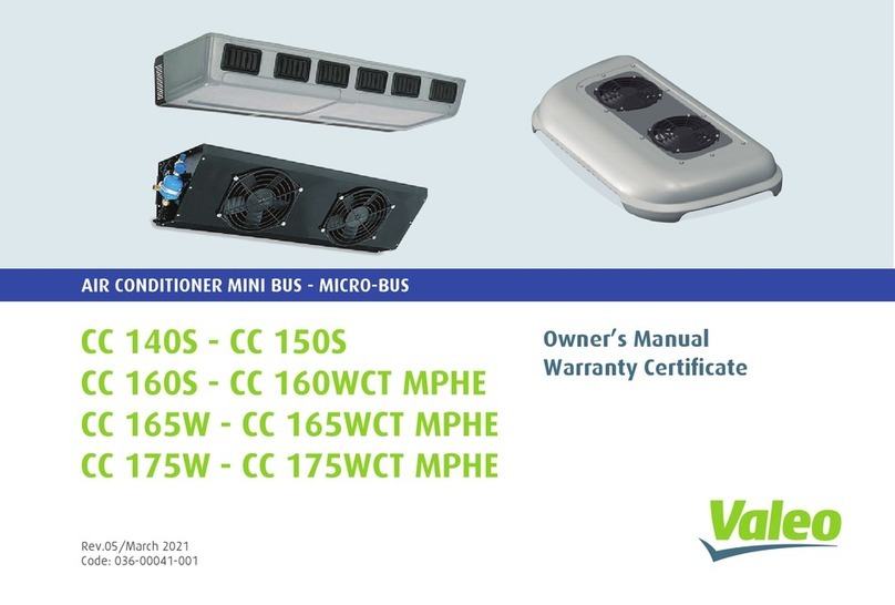 Valeo CC 140S User manual