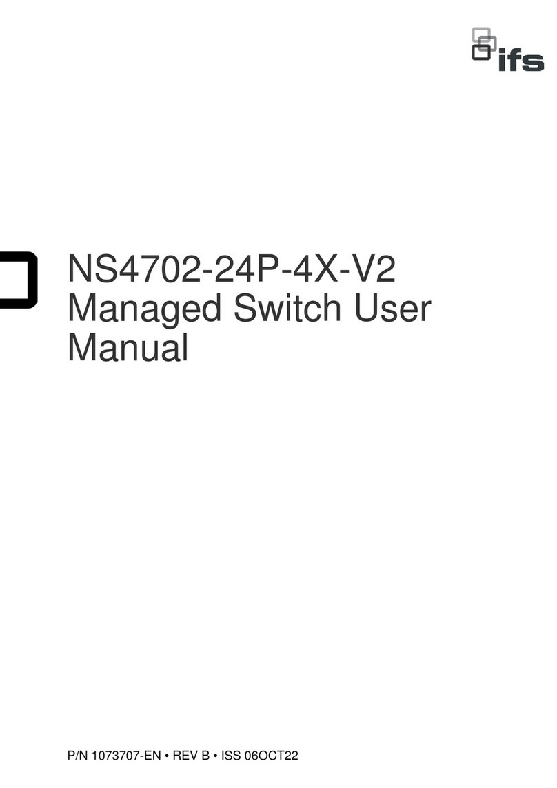 ifs NS4702-24P-4X-V2 User manual