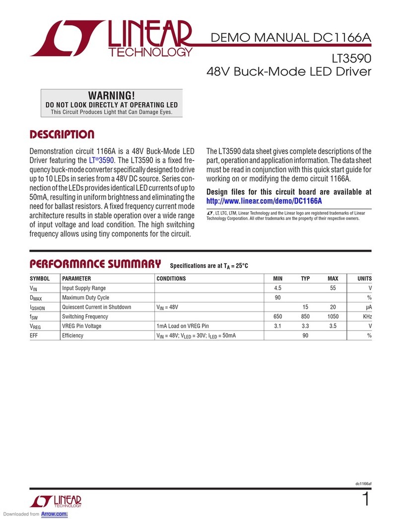 Linear Technology DC1166A Quick setup guide