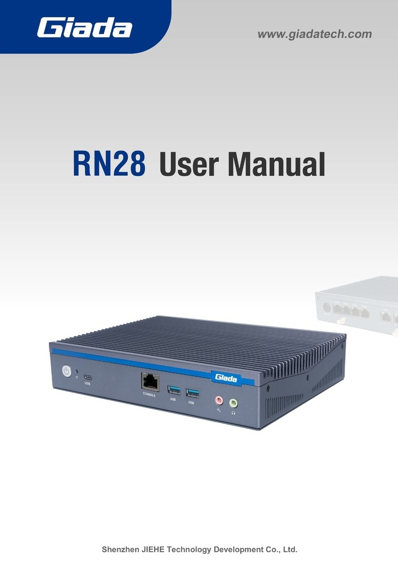 Giada RN28 user manual