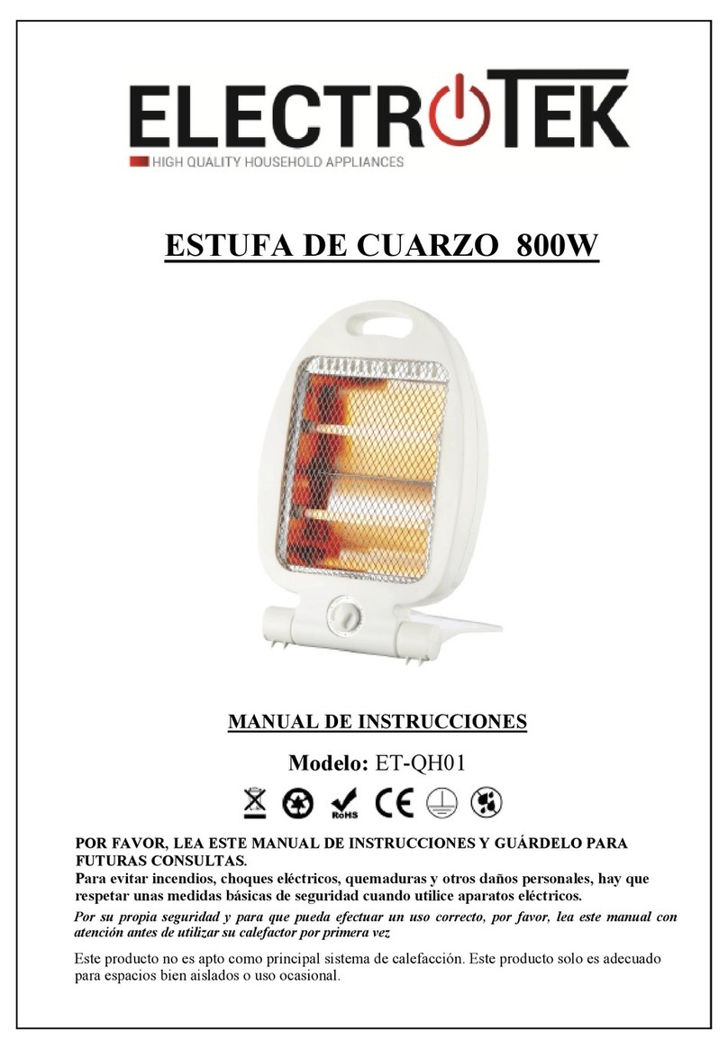 ELECTROTEK ET-QH01 instruction manual