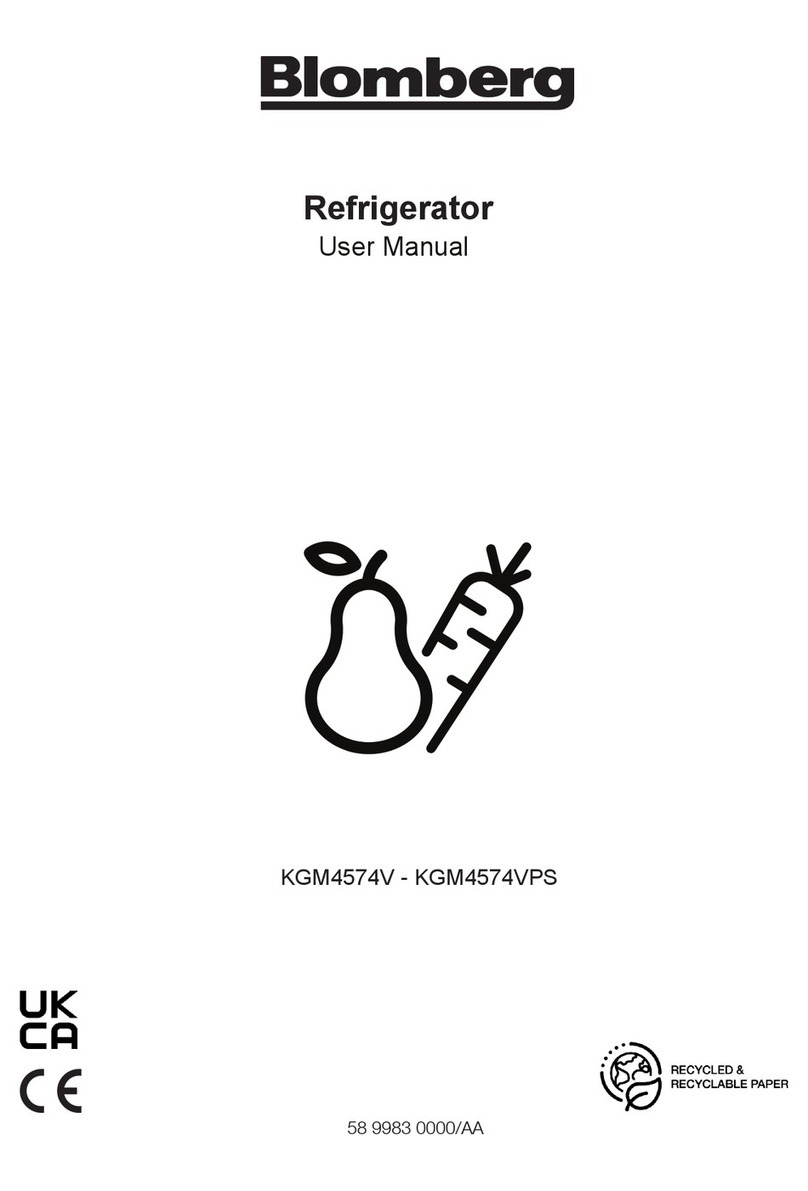 Blomberg KGM4574VPS User manual