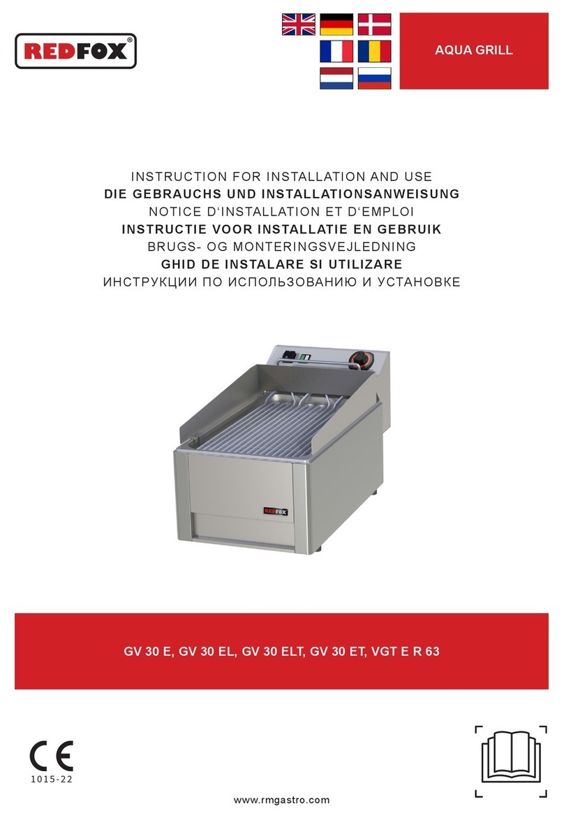 Redfox GV 30 E User manual