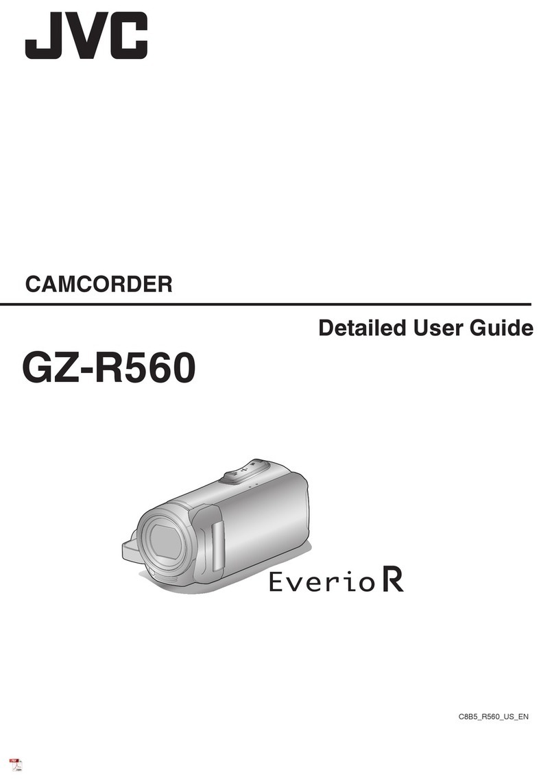 JVC Everio R GZ-R560 Operating and maintenance manual