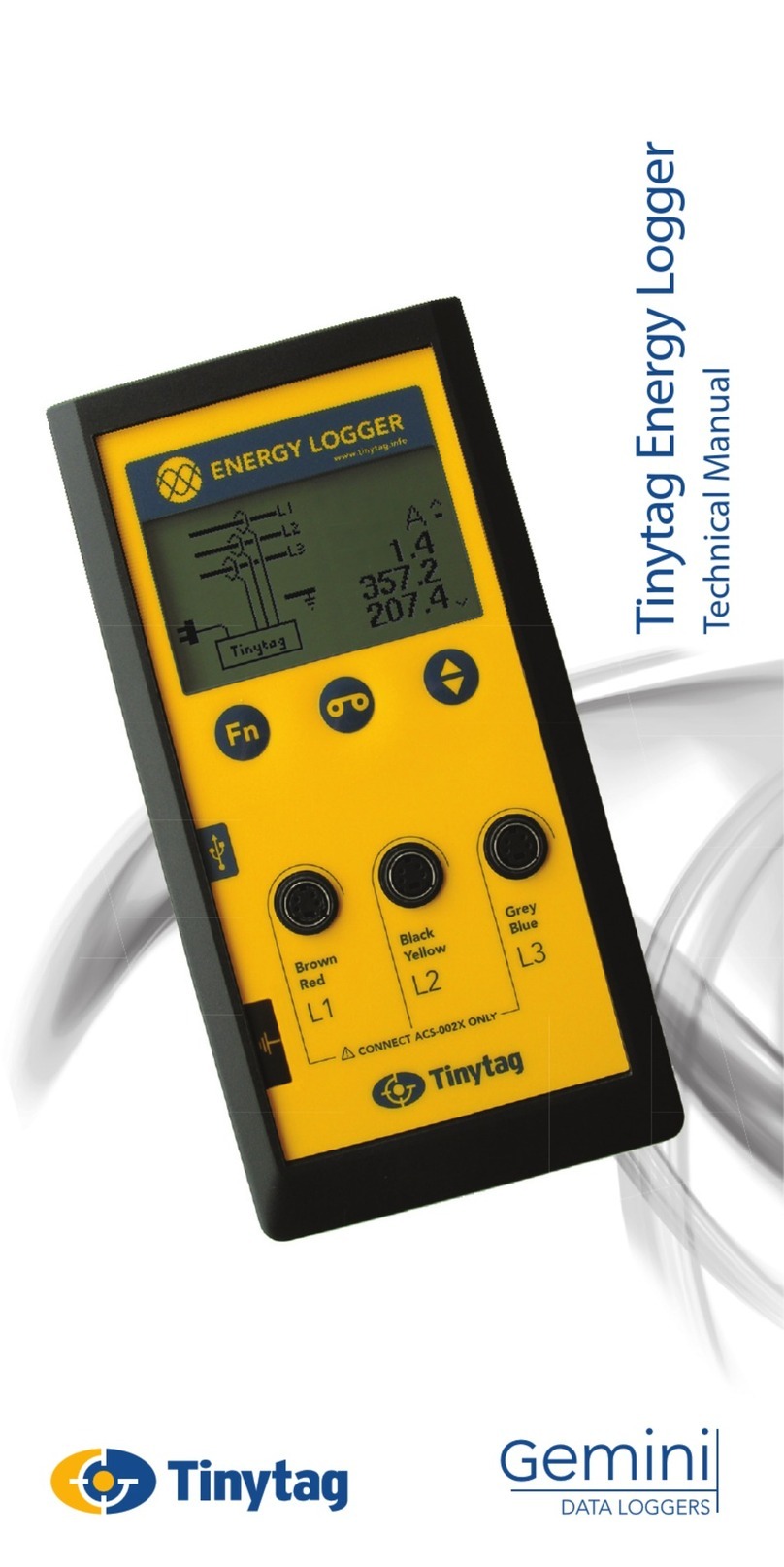 Gemini Tinytag TGE-0003 User manual