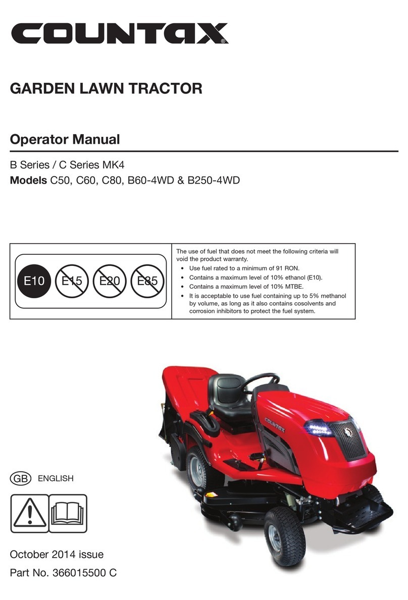 Countax B MK4 Series Operator's manual