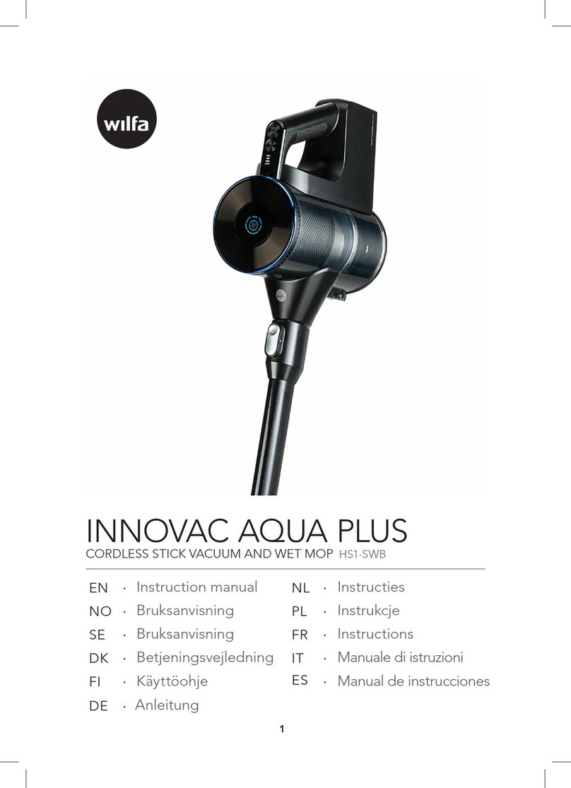 Wilfa INNOVAC AQUA PLUS instruction manual