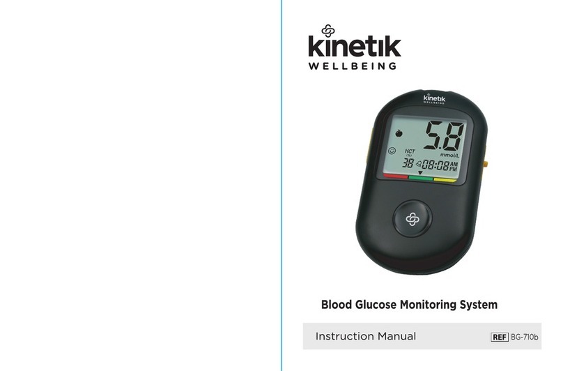 Kinetik Wellbeing BG-710b instruction manual Kinetik Wellbeing BG-710b instruction manual
