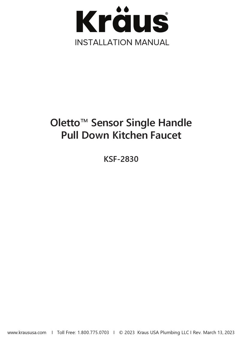 Kraus Oletto KSF-2830 User manual