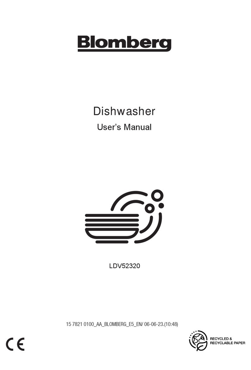 Blomberg LDV52320 User manual