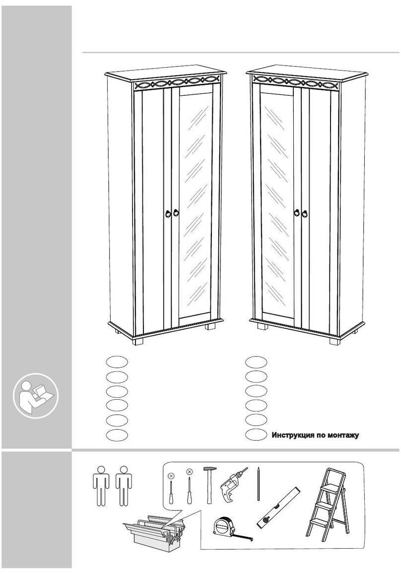 Home affaire Indra 20352566 Assembly instructions