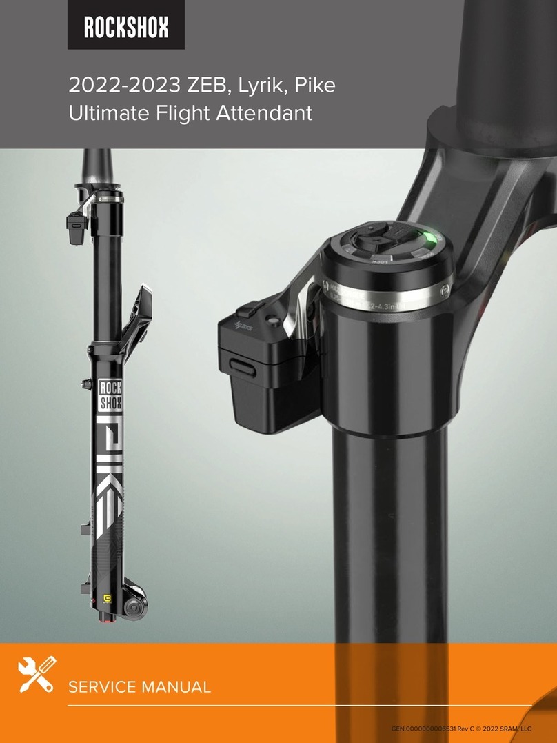 SRAM RockShox ZEB Ultimate Flight Attendant User manual