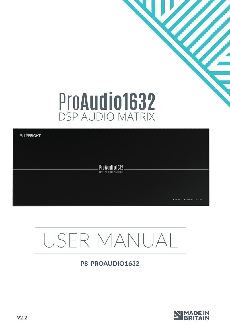 PULSEEIGHT ProAudio1632 user manual