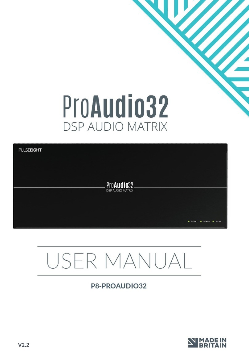 PULSEEIGHT ProAudio32 user manual