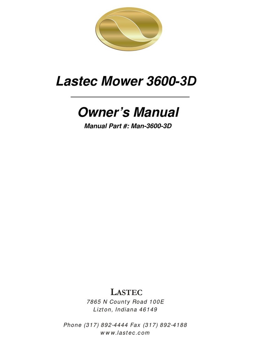 Lastec 3600-3D User manual