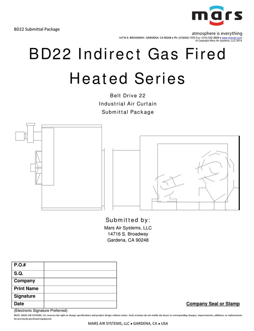 Mars BD2296 1I TS Series User manual