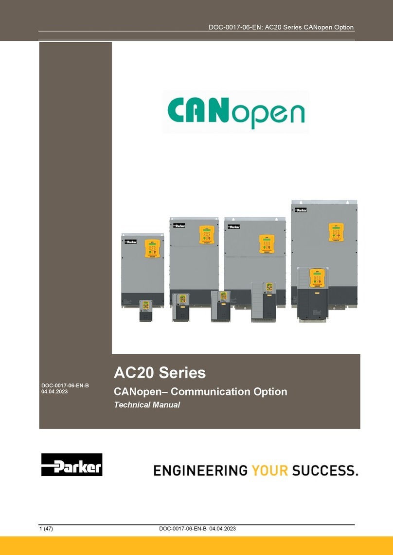 Parker 2003-CB-00 Technical manual