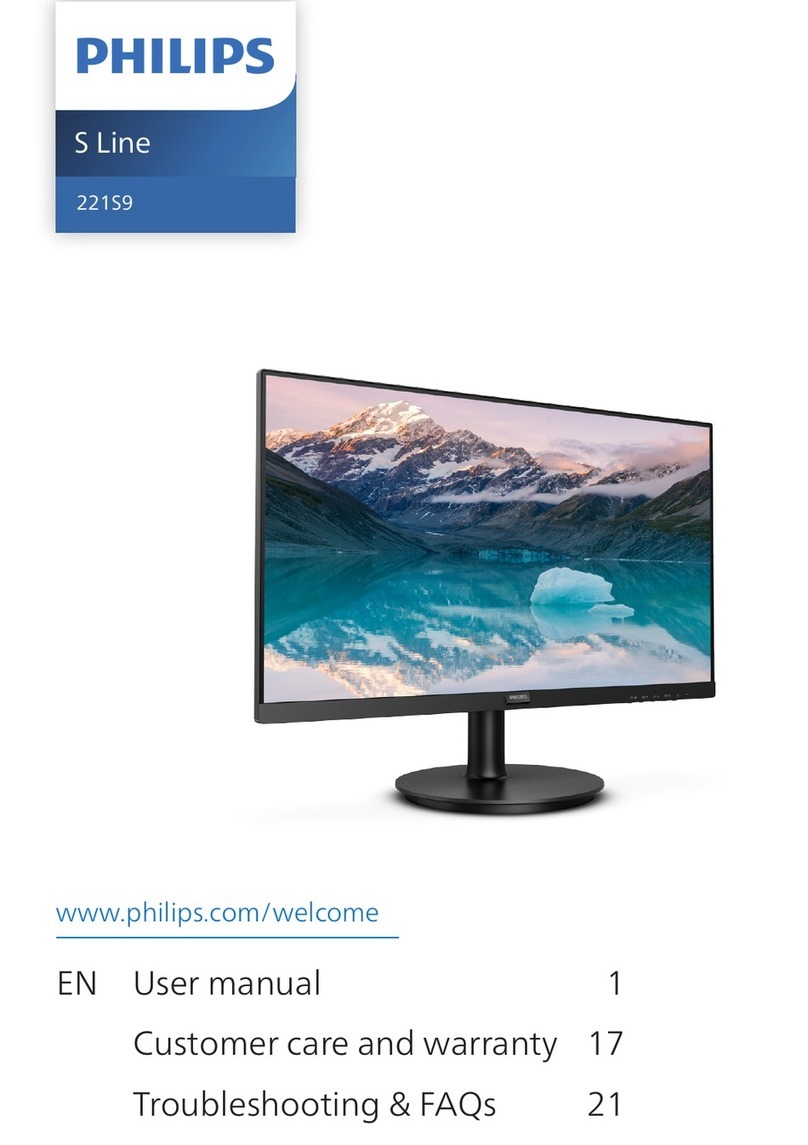 Philips S Line 221S9A User manual