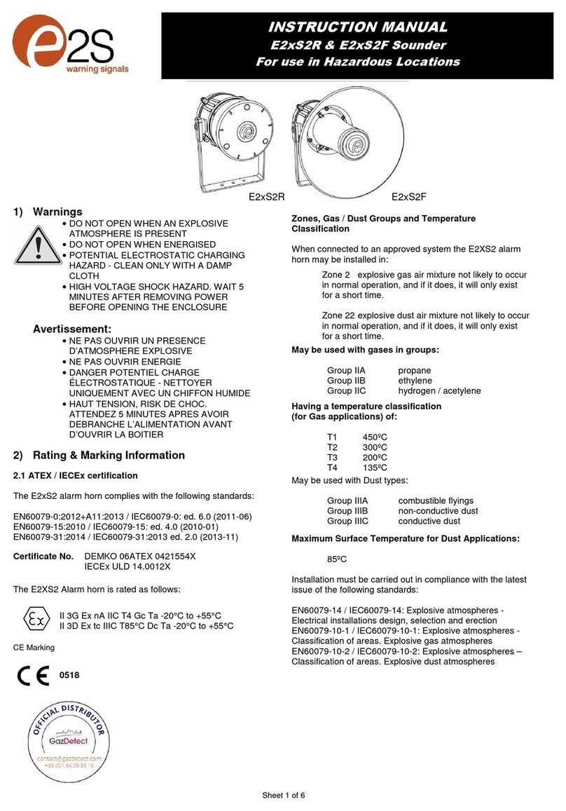 E2S E2 S2R Series instruction manual