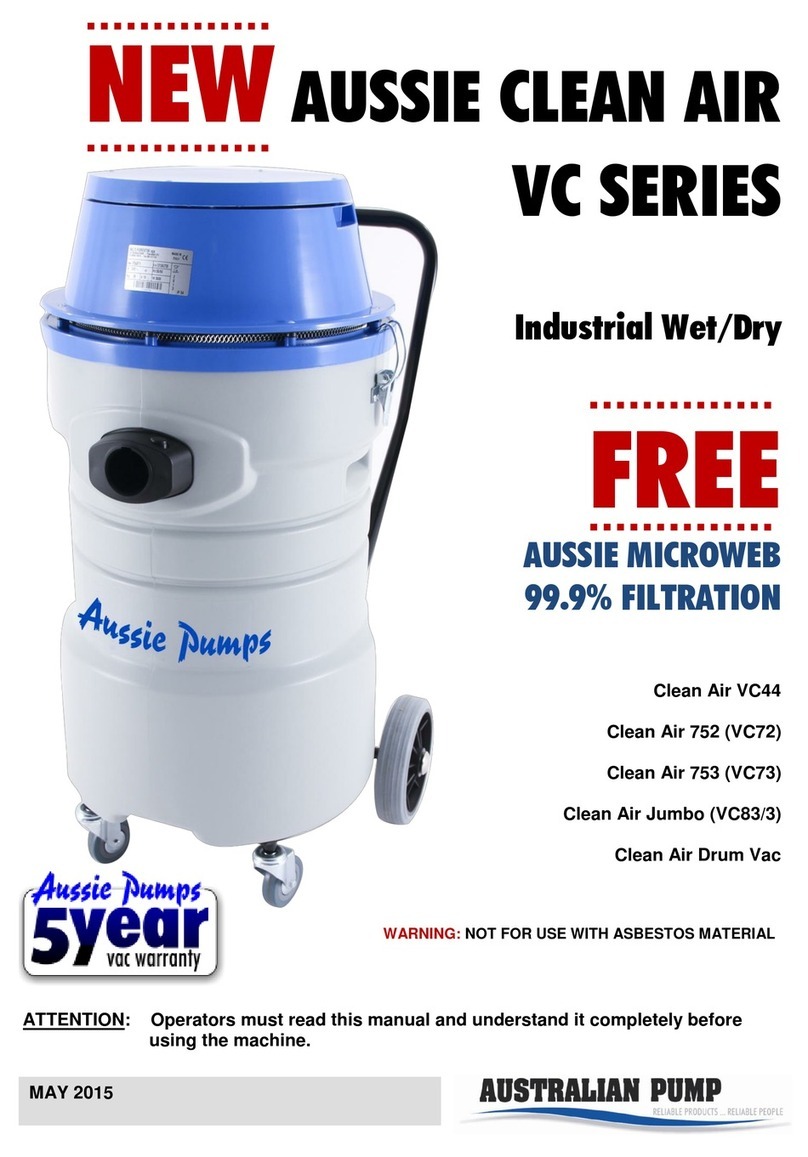 Australian Pump Industries Clean Air VC44 manual