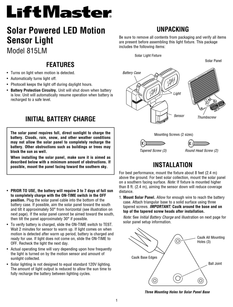Chamberlain 815LM manual