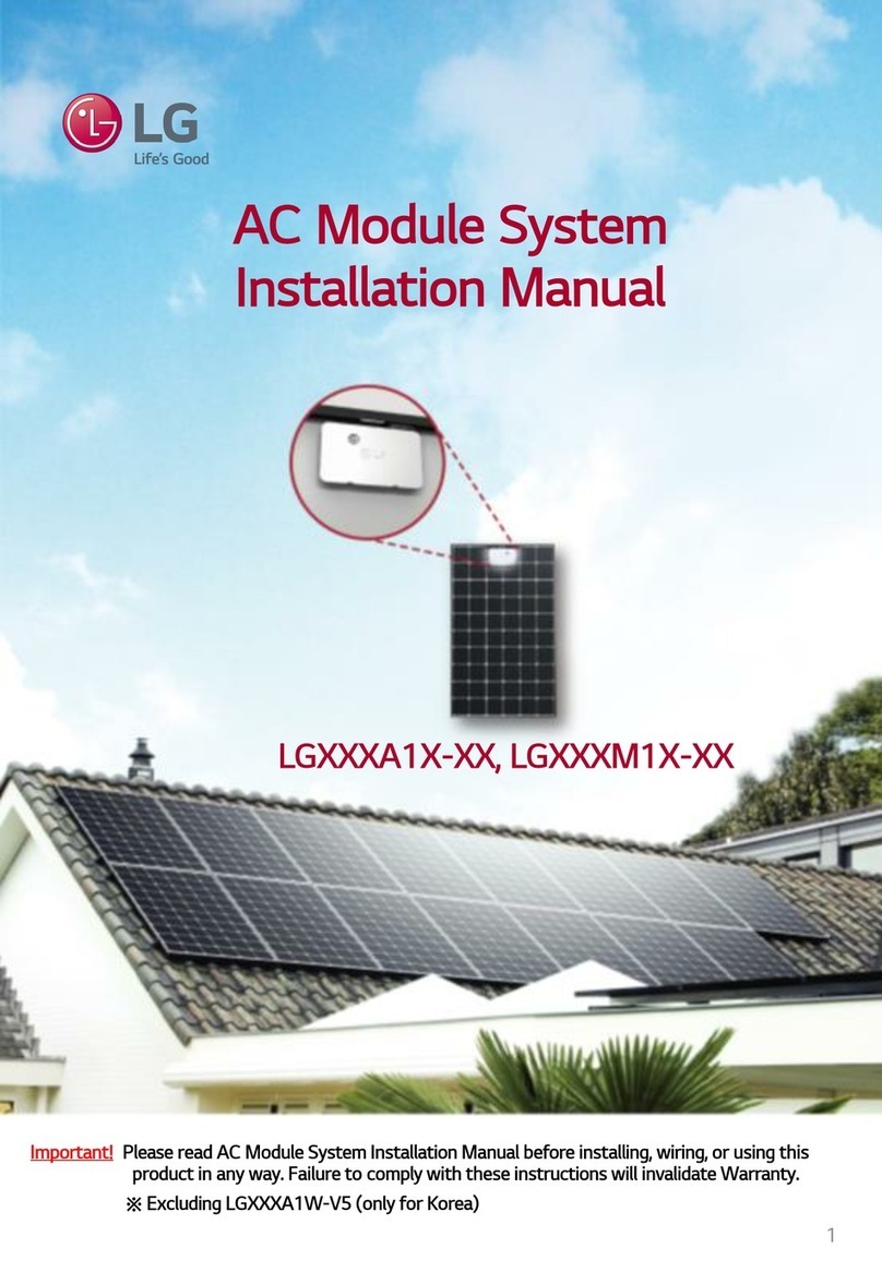LG A1 Series installation manual